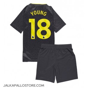 Everton Ashley Young #18 Vieraspaita Lapsille 2024-25 Lyhythihainen (+ shortsit)